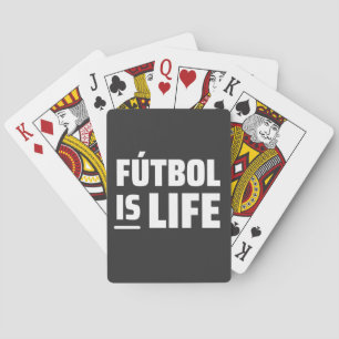 Futbol är liv, fotboll, fotboll, amerciska fotboll casinokort
