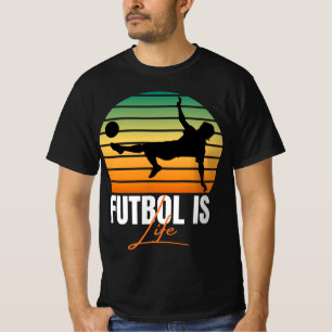 Futbol är livet t shirt