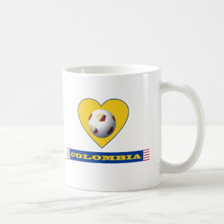FÚTBOL COLOMBIA Corazón amarillo National Team Kaffemugg