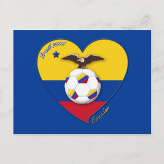 Fútbol de ECUADOR Ecuadoriansk nationalgruppsdomar Vykort