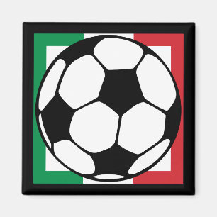 futbol. italia fyrkant magnet
