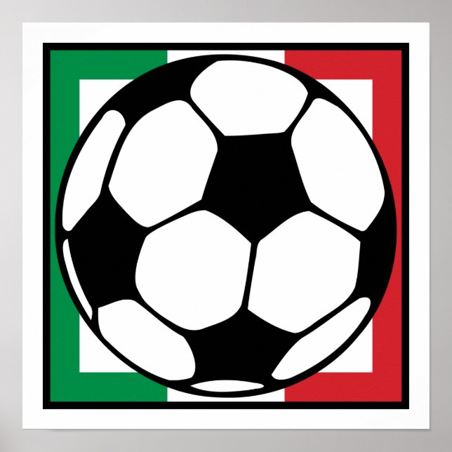 futbol. italia square. poster (Framsidan)