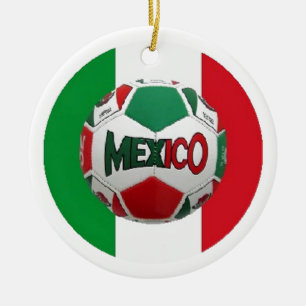 FUTBOL MEXICO JULGRANSPRYDNAD KERAMIK