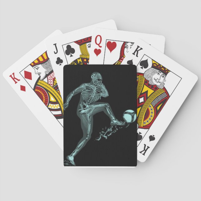 FUTBOL POKER CARD DESIGN CASINOKORT (Baksidan)