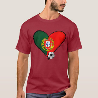 Futebol Brasil Portugal 2014 Brasilien Copo gör Tee Shirt