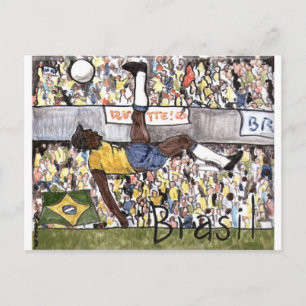 Futebol do Brasil Vykort