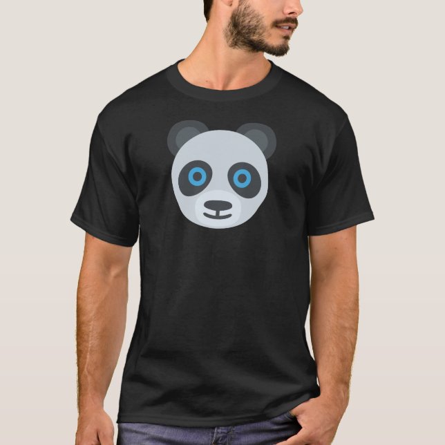 Futeristisk panda 🐼 Anpassade Färg-festivalen T Shirt (Framsida)