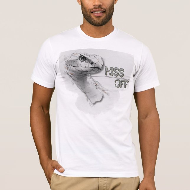 "Futt Off" Huggormsgrafik T Shirt (Framsida)