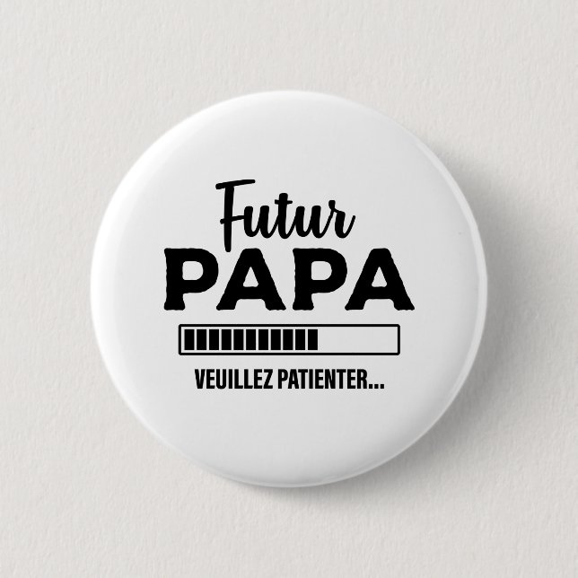 Futur Pappa idée cadeau humor naissance bébé Knapp (Framsida)