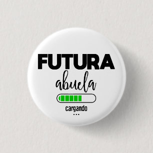 Futura abuela cargando knapp