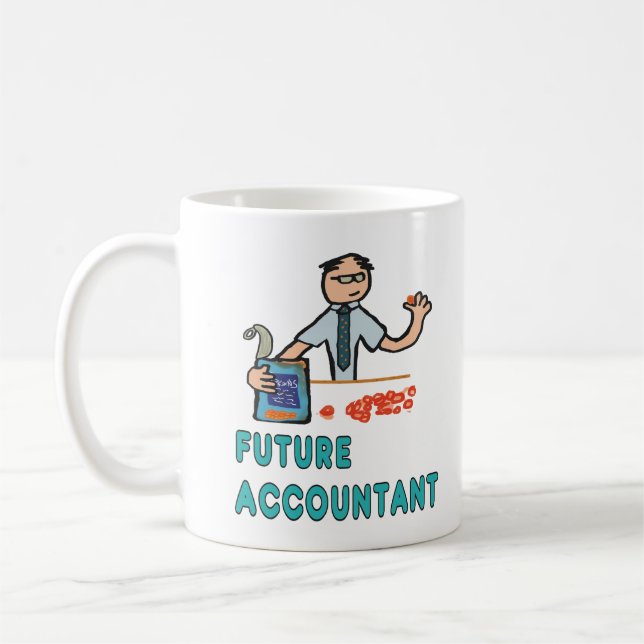Future Accountant Kaffemugg (Vänster)