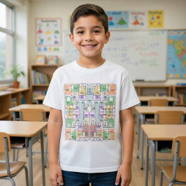 Future Architect Blueprint Barn T-Shirt