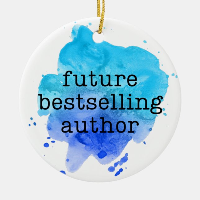 Future Bestsell Author Ornament (Framsidan)