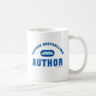 Future Bestseller Author Power Slogan Kaffemugg