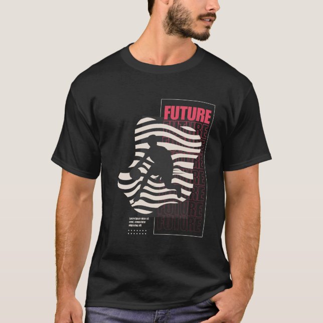 Future Beyond Limits T Shirt (Framsida)