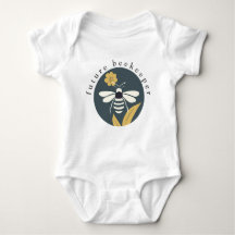"Future Biekeeper" baby-infant one-biet