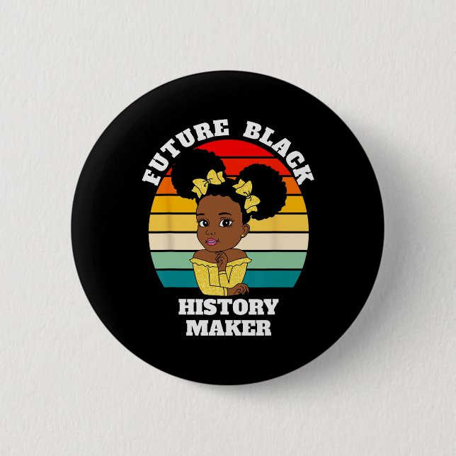 Future Black History Maker Juneteelfte Hbcu Afro G Knapp (Framsida)