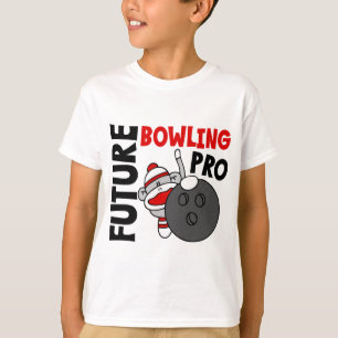 Future Bowling Pro Sock monkey T-shirt