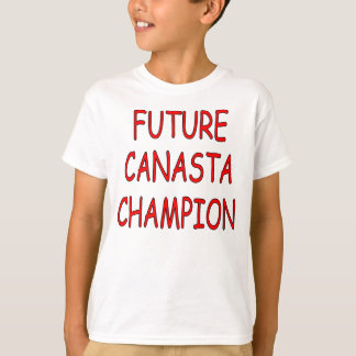 "Future Canasta Champion" Kids Shirt Tee