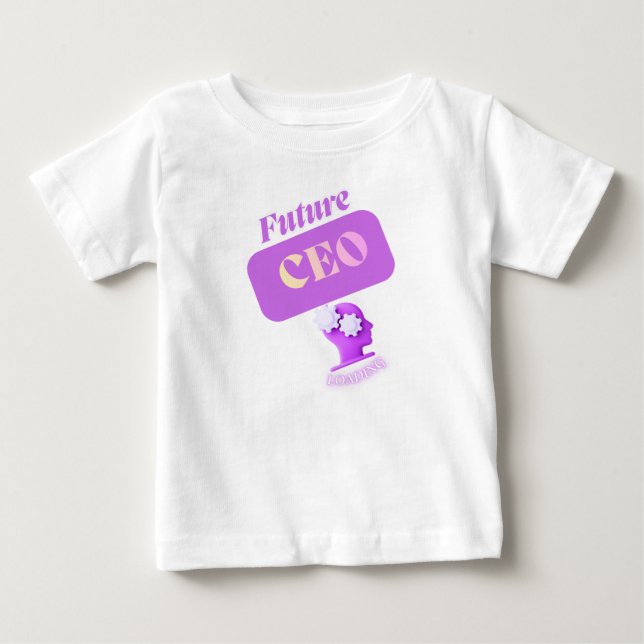 Future CEO LOADING T Shirt (Framsida)