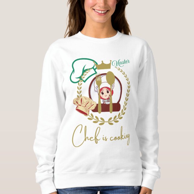 Future Chef Vibes–Matlagning Design för Matglada S T Shirt (Framsida)