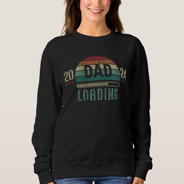 Future Dad Expectant Dad Dad to be Dad 2024 loadin T Shirt (Framsida)