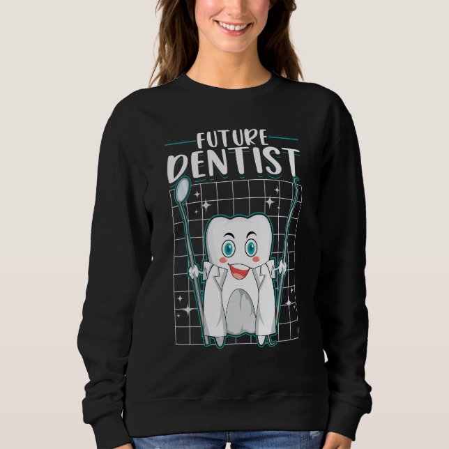 Future Dentist Dentistry Dental Student Kids T Shirt (Framsida)