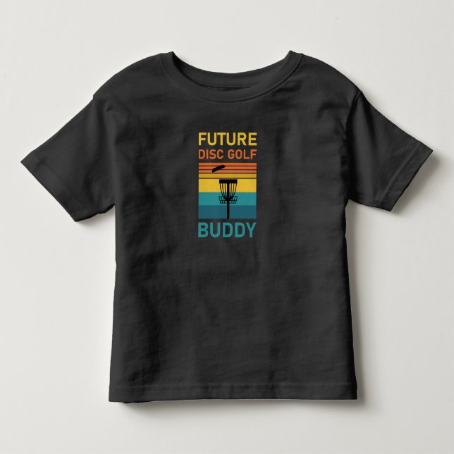 Future Disc Golf Buddy - Flying Disc - Frisbee T Shirt (Framsida)