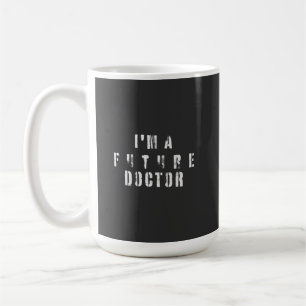 Future Doctor Grunge Typografi Design Kaffemugg