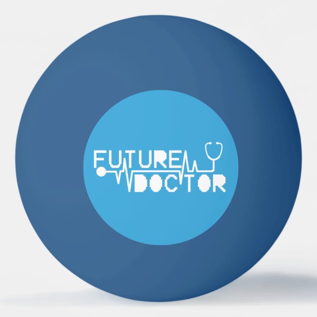 Future doctor medecine Stethoscope Mug Pingisboll (Framsidan)