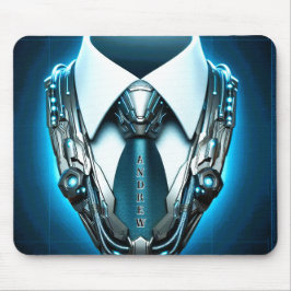 Future Elegance - 4D Necktie Mousepad för honom Musmatta