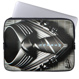 Future Elegance- 4D Necktie Neoprene Laptop sleeve