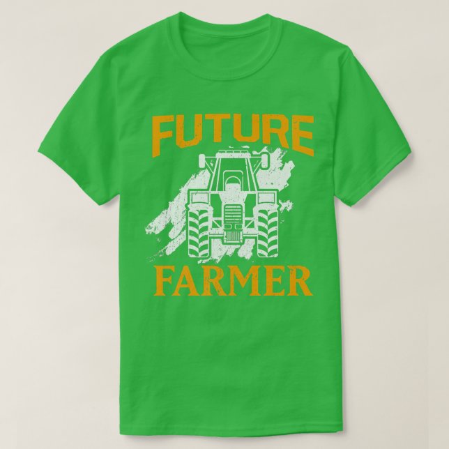 Future Farmer Tractor Lover Farm Farming Farmer  T Shirt (Design framsida)