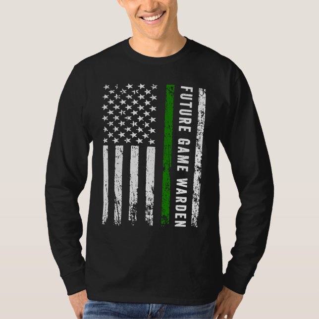 Future Game Warden T Shirt (Framsida)