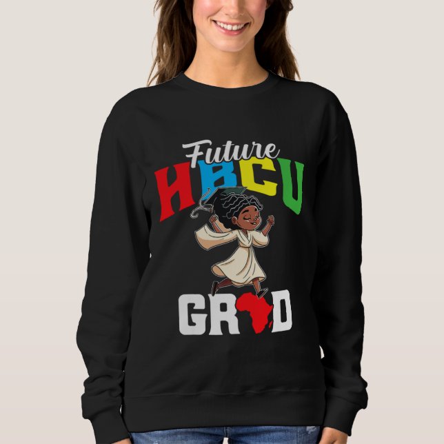 Future HBCU Grad History Black College Youth Kids T Shirt (Framsida)
