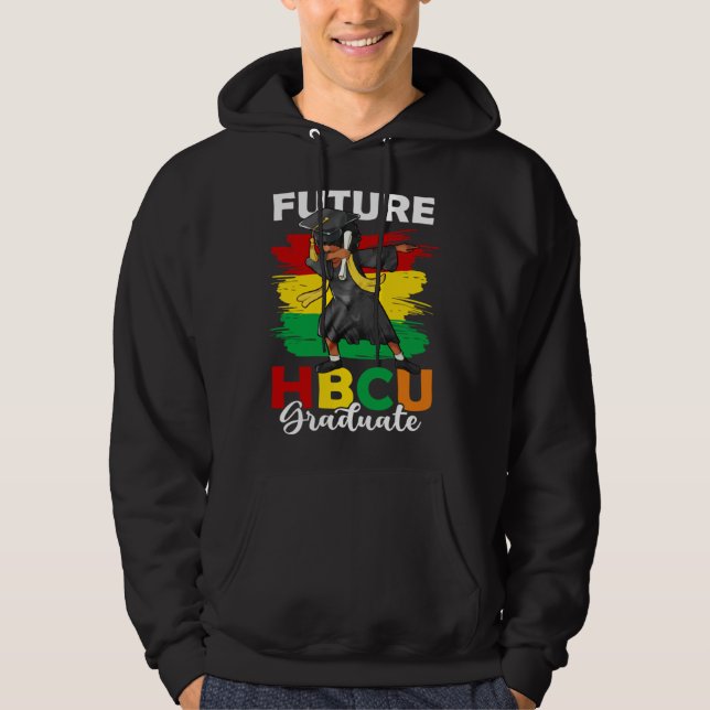 Future HBCU Graduate Happy Last Day Of School Blac Hoodie (Framsida)