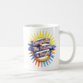 Future Is Bright-Mugg , examensmugg Kaffemugg