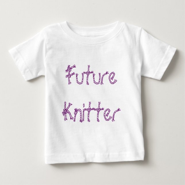 Future Knitter T-shirt (Framsida)