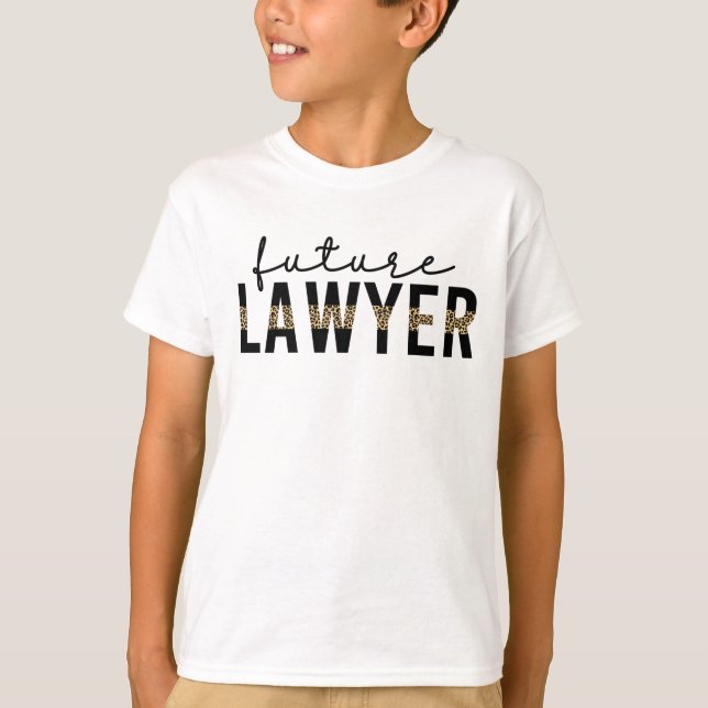 Future Lawyer Law School Student Gift T Shirt (Framsida)