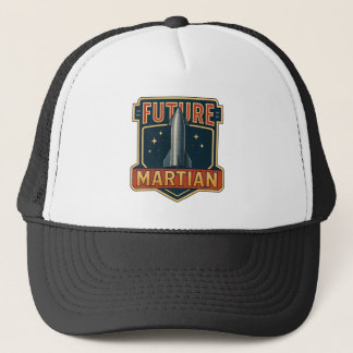 Future Martian Black Basic T-Shirt Keps