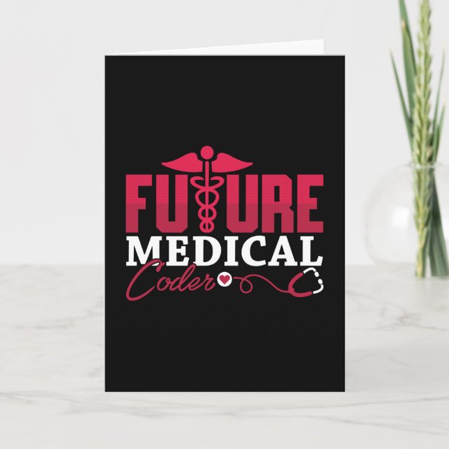 Future Medical Coder ICD Coding Programmer Gift Kort (Framsida)