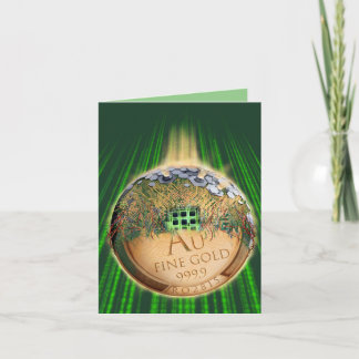 Future Money - Cryptocurrency, digital money Anteckningskort