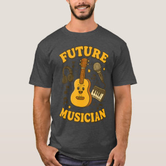 Future Musician Musical Inspiration Young Music Lo T Shirt