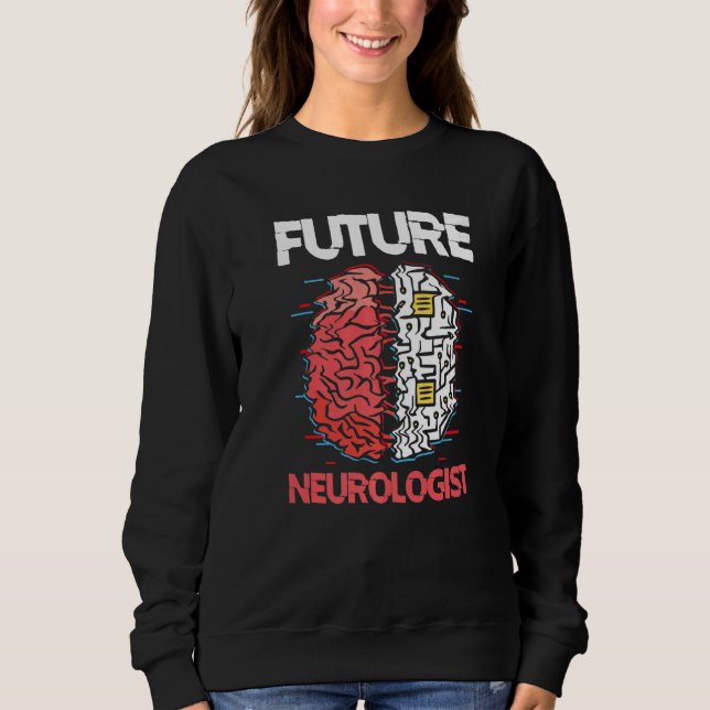 Future Neurologist Brain Neuroscience Neurology T Shirt (Framsida)