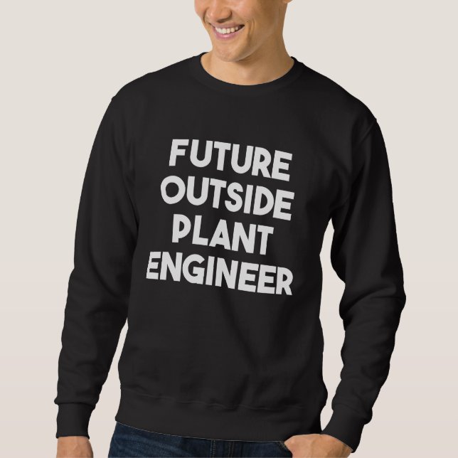 Future Outside Plant Engineer Lång Ärmad Tröja (Framsida)
