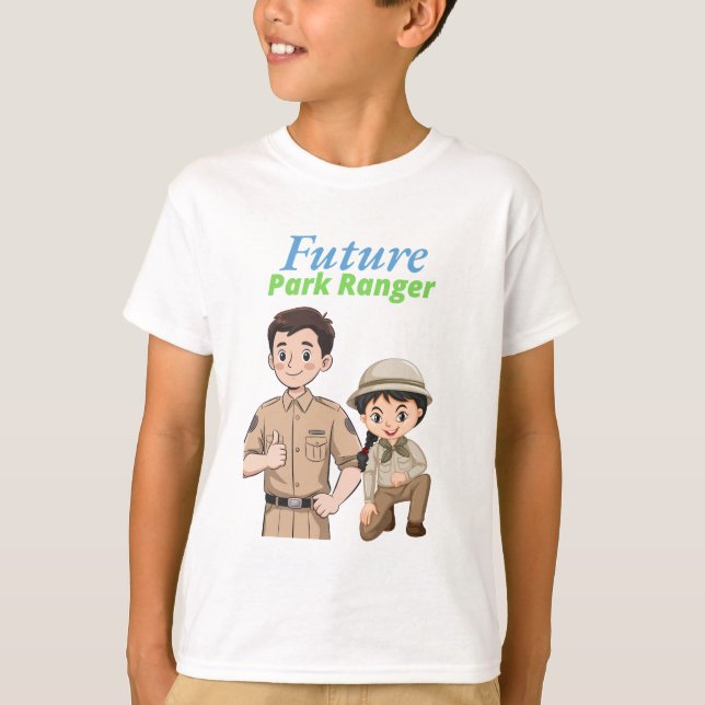 Future Park Ranger T Shirt (Framsida)