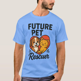 Future Pet Rescuer Cute Kids Animal Rescue T Shirt