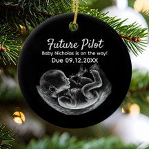 Future Pilot Pregnancy Announcement Funny Aviation