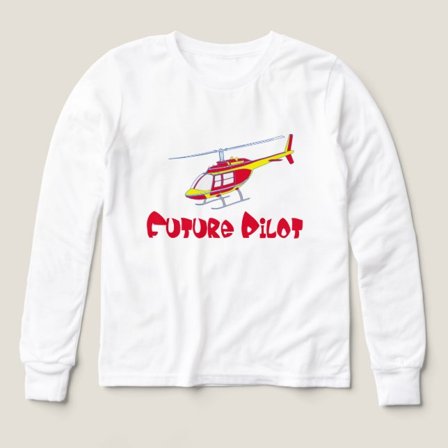 Future pilot t shirt (Design framsida)