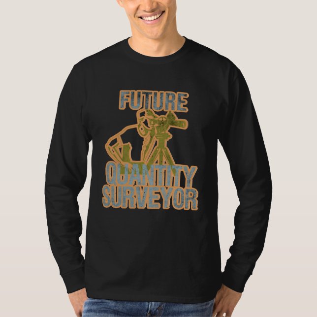 Future Quantity Surveyor T Shirt (Framsida)